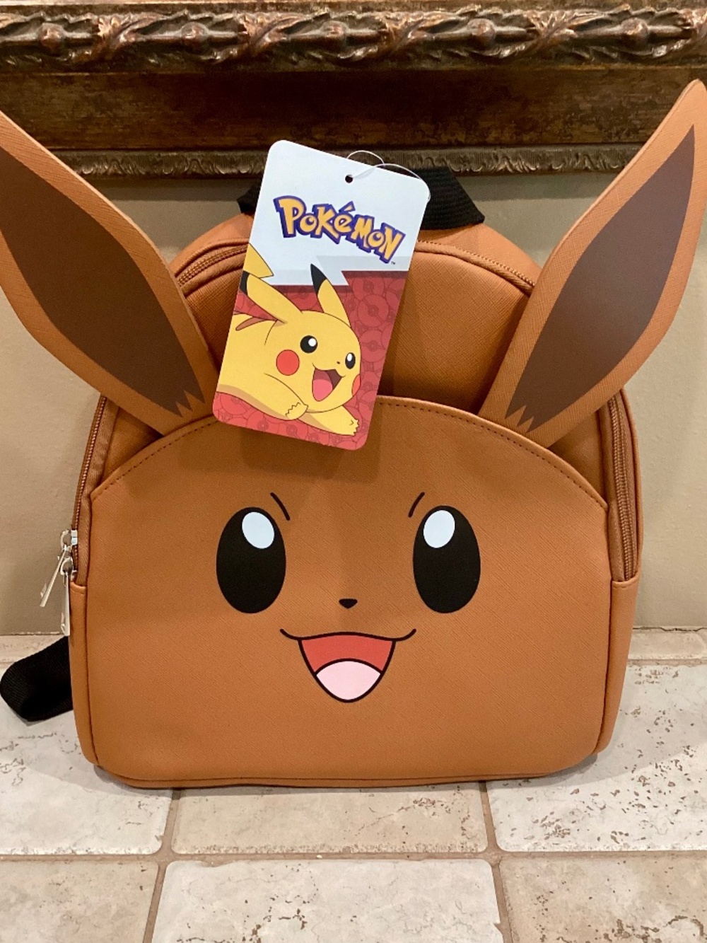 NWT Pokémon Nintendo Eevee Small Backpack/Gaming Bag Bioworld 2022